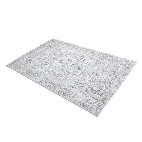 Geneva Contemporary Light Gray 9 ft. x 12 ft. Handmade Area Rug