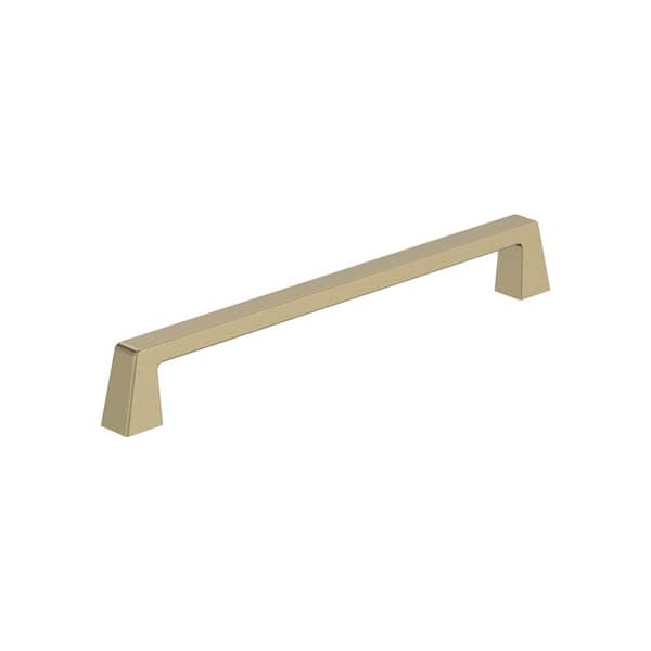 Blackrock 8 in. (203mm) Modern Golden Champagne Arch Cabinet Pull