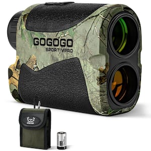 Camo Rangefinder with 900 Yards Laser and 6X Magnification Distance Measurement