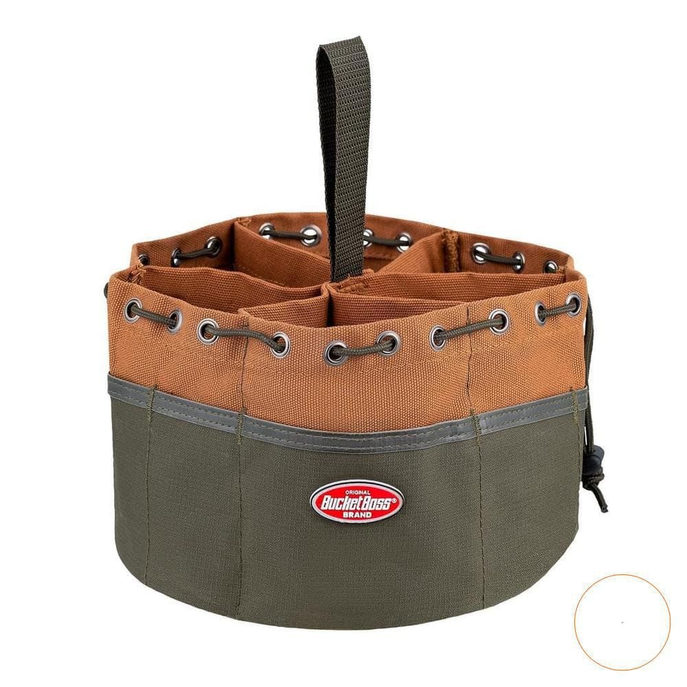 CLUBHAUS 目土バッグ　ブラウン BUCKET BOSS 10 in. Parachute Parts Tool Bag in Brown 25001 - The