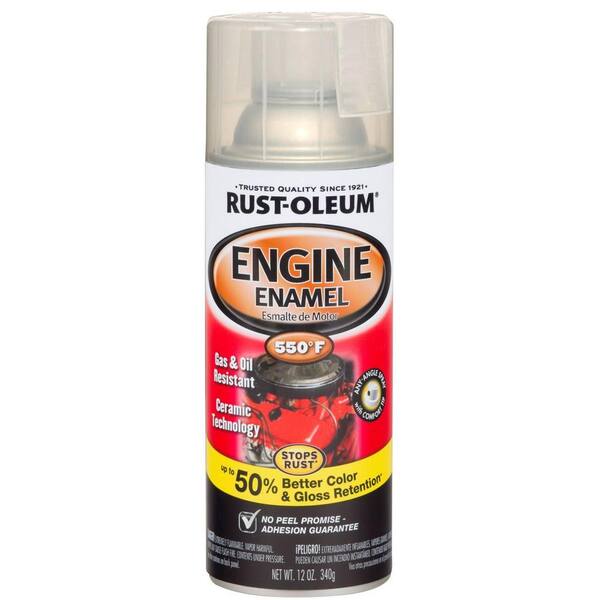 Rust-Oleum Automotive 12 oz. 550 Degree Gloss Clear Ceramic Engine Enamel Spray Paint (6-Pack)