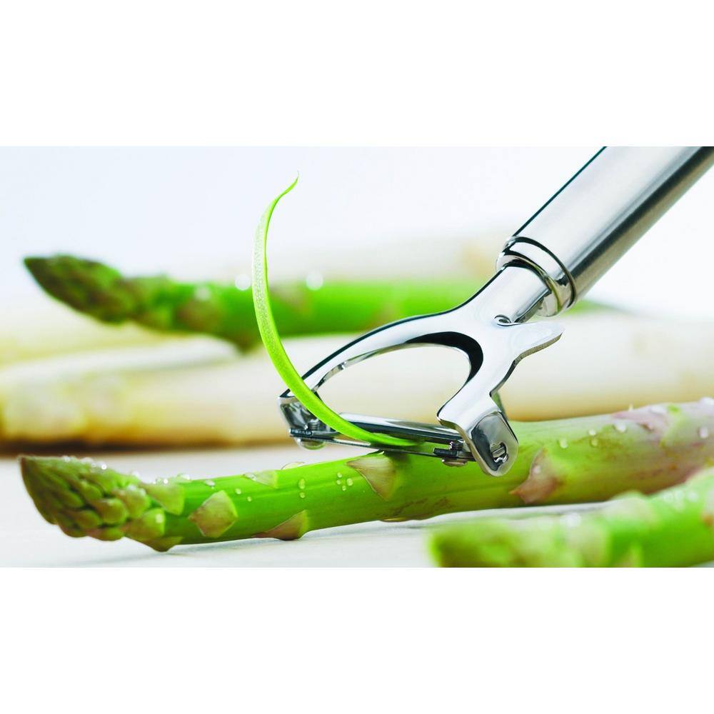 Rosle Stainless Steel Julienne Vegetable Peeler with Serrated Blade