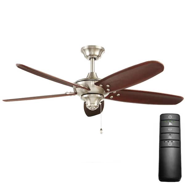 Home Decorators Collection Altura 48 In Indoor Outdoor Brushed Nickel Ceiling Fan With Remote Control 19997 The Depot - Home Depot Indoor Ceiling Fans Without Lights Home Decorators Collection Altura 48 In Indoor Outdoor Brushed Nickel Ceiling Fan With Remote Control 19997 The Depot - Home Depot Indoor Ceiling Fans Without Lights