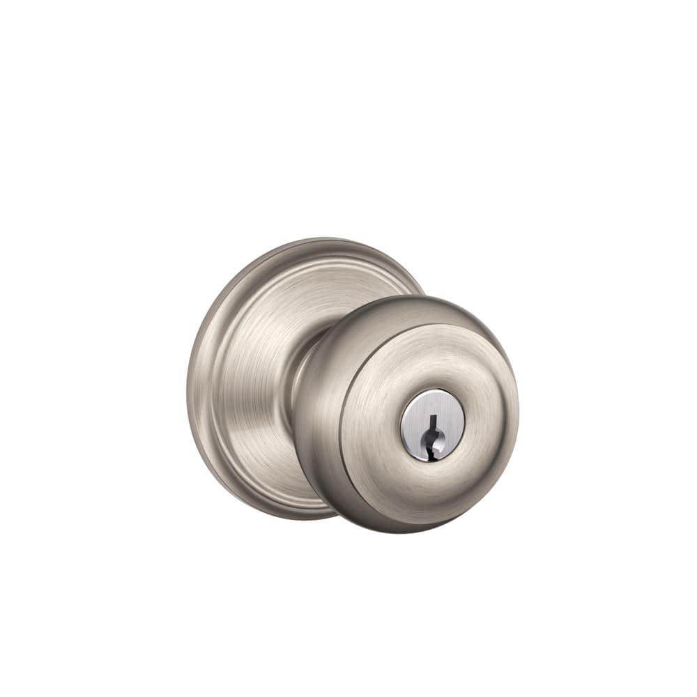 Details about   Schlage Keyed Entry F51 PLY With Left-hand Fla Lever-Polished Brass-Vintage-NOS 