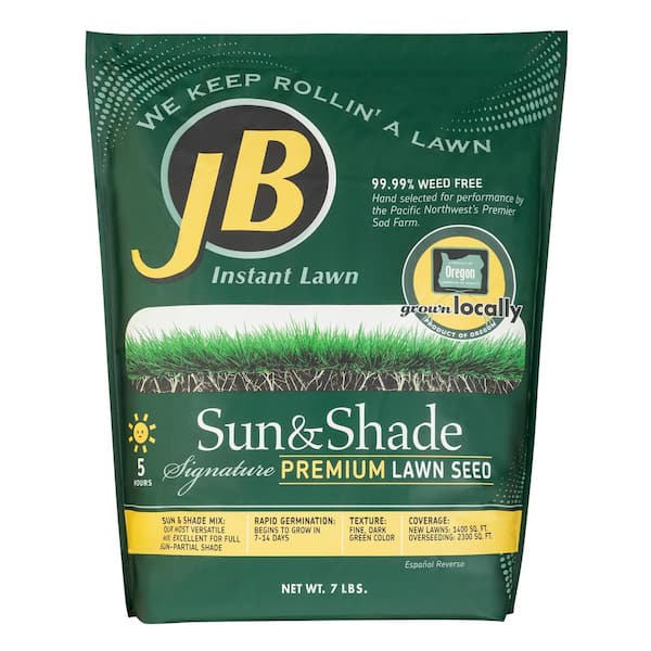 JB 7 lbs. Sun and Shade Grass Seed