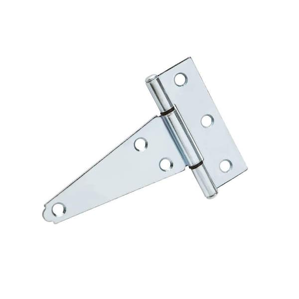 Everbilt 3-1/2 in. x 4-1/2 in. Black Gate Tee Hinge 15065 - The Home Depot