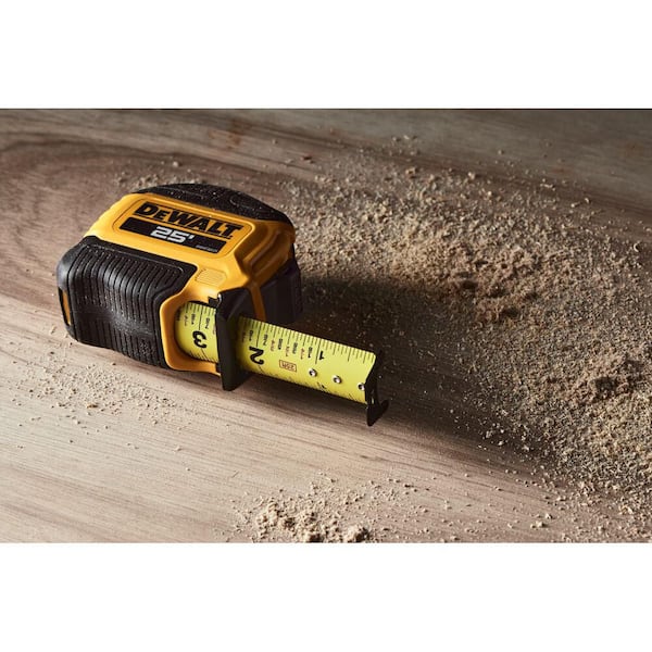 DEWALT - 25 ft. x 1-1/8 in. Tape Measure with Finger Brake
