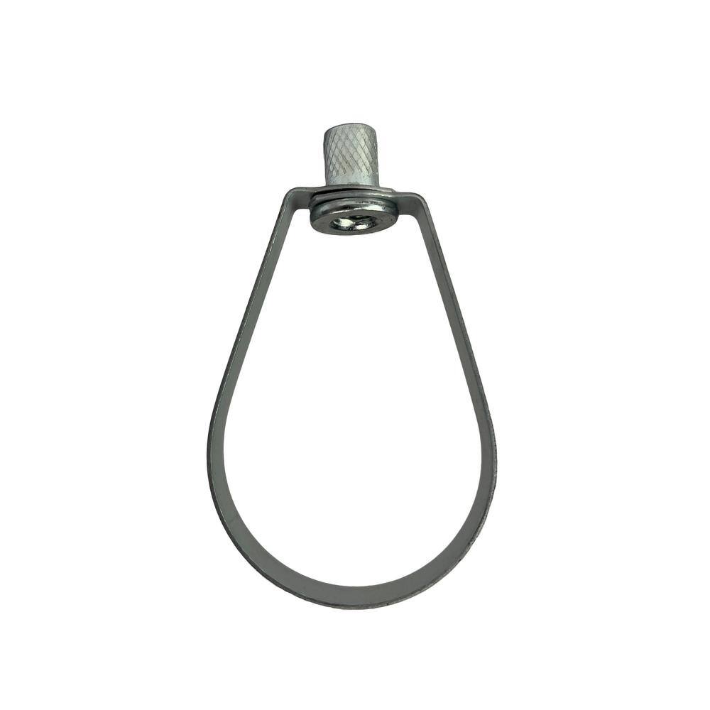 KINGER 6 in. W x 101/4 in. H Steel Swivel Ring Hanger for Pipe Support