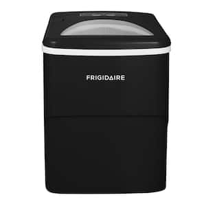 10 in 26 lbs. Freestanding Bullet Ice Maker in Black