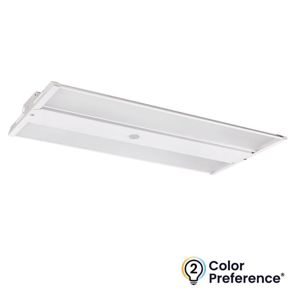 2 ft. 200-Watt Equivalent Thin Profile LED Dimmable White High Bay Light 4000K 5000K 15,800 Lumens Workshop Garage price history on PriceWatchPro