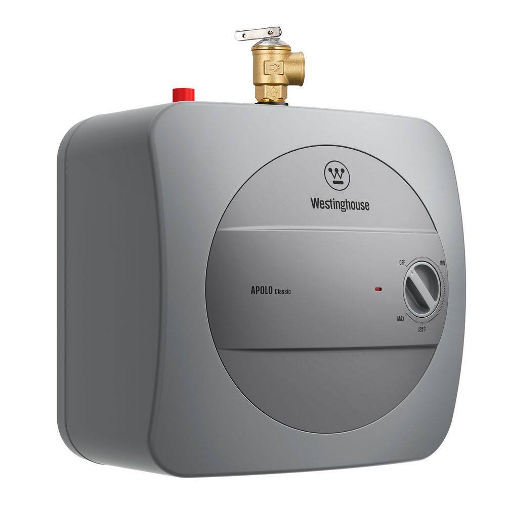 Apolo Classic 2.5 gal. Compact Point of use 1440-Watt Element Mini-Tank Electric Water Heater with 6-Year Warranty price history on PriceWatchPro