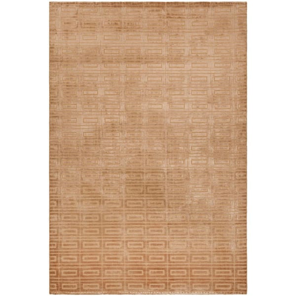 Mirage 9 ft. x 12 ft. Camel Column Striped Area Rug