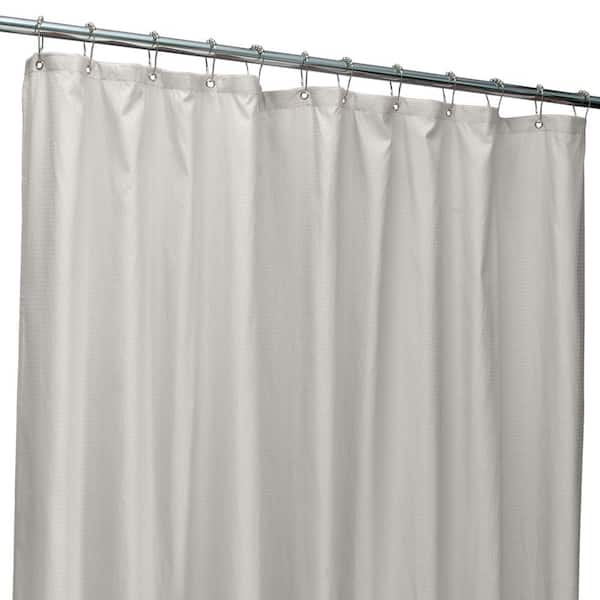 Bath Bliss 70 In X 72 Silver, 80 Shower Curtain Liner