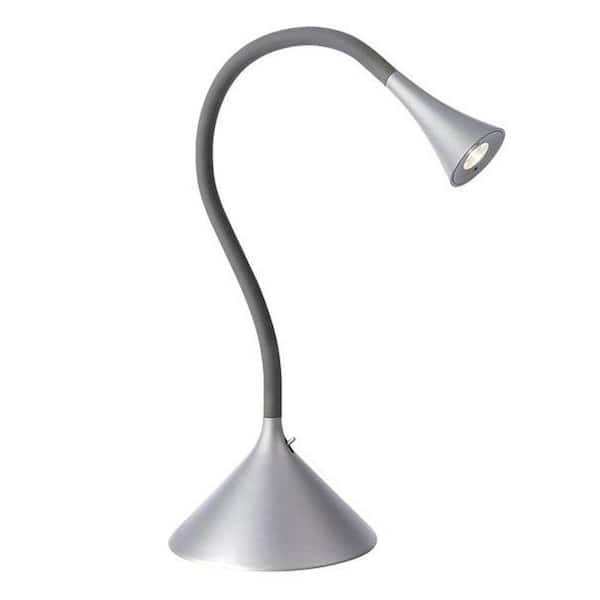 Philips Flex 20 in. Grey Desk Lamp