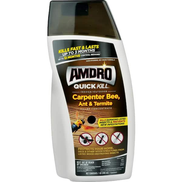AMDRO 32 oz. Quick Kill Carpenter Bee, Ant, and Termite Killer Concentrate