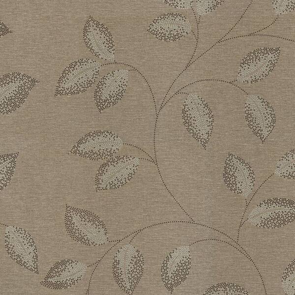 The Wallpaper Company 56 sq. ft. Limani Leaves Wallpaper