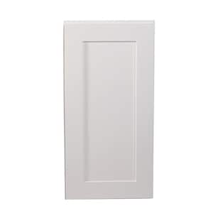 Brookings Plywood Ready to Assemble Shaker 15x36x12 in. 1-Door Wall Kitchen Cabinet in White