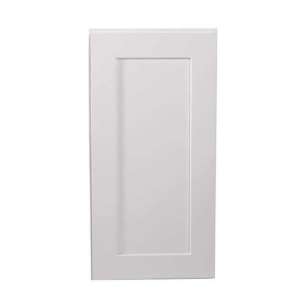Design House Brookings Plywood Ready to Assemble Shaker 21x36x12 in. 1-Door Wall Kitchen Cabinet in White