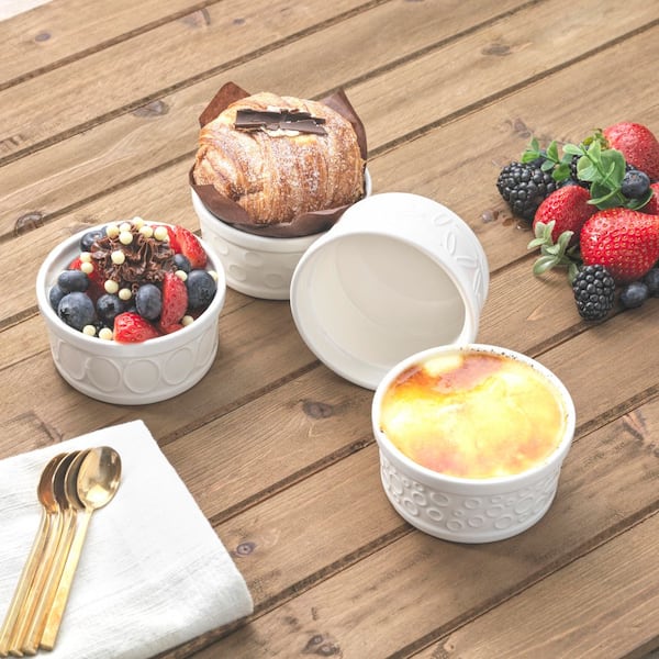 JoyJolt Ramekins 8 oz. (Set of 4)