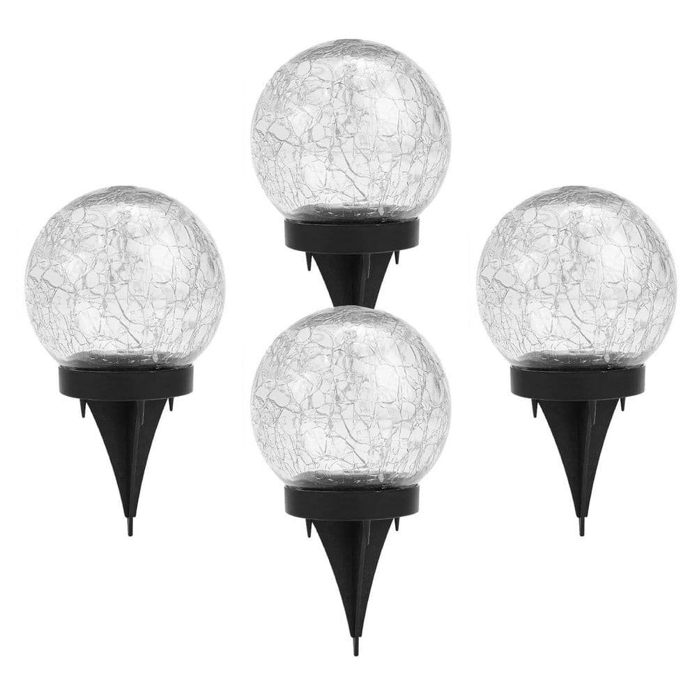Ahfiwaso Solar Globe Lights Outdoor Waterproof Garden Orbs
