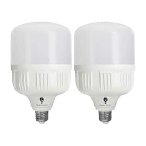 300-Watt Equivalent Corn Cob Germicidal Indoor LED Light Bulb in Cool White (2-Pack)