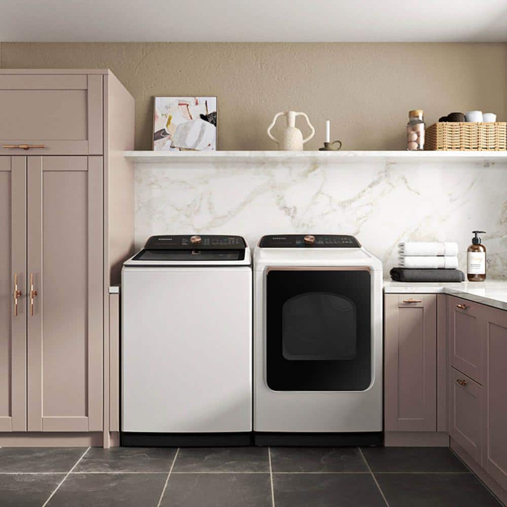 Samsung 5.5 cu. ft. White Smart Electric Top Load Washer