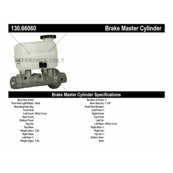 Centric Parts Brake Master Cylinder