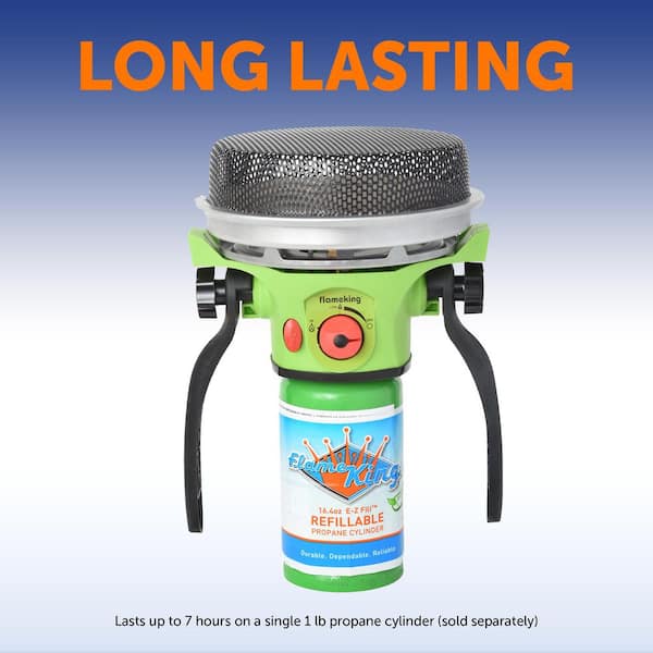 Flame King Portable 3,000 BTU Propane Gas Catalytic Heater with