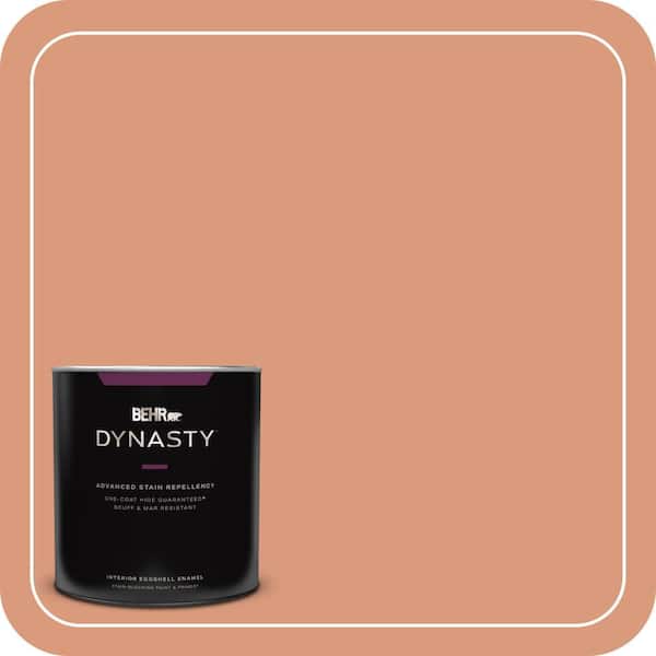 BEHR DYNASTY 1 qt. #MQ1-27 Dazzle and Delight One-Coat Hide Eggshell Enamel Interior Stain-Blocking Paint and Primer