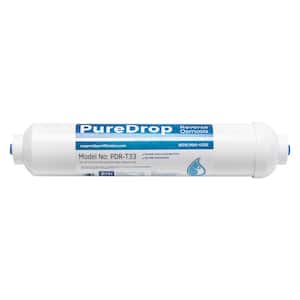 5th Stage Inline Post Carbon Water Filter Replacement Cartridge