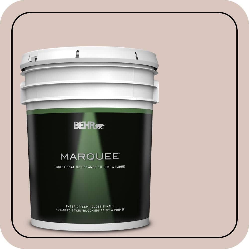 5 gal. #PPU2-06 Wisp of Mauve Semi-Gloss Enamel Exterior Paint & Primer price history on PriceWatchPro