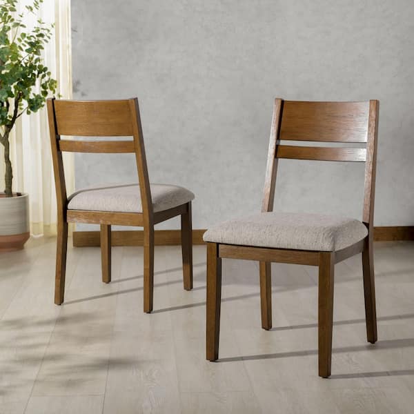 Bellalexa Medium Oak/Light Gray Dining Chair (Set of 2)