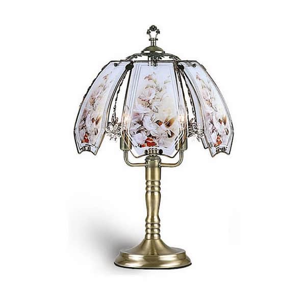 ORE International 23.5 in. Multi-colored Touch Lamp - Hummingbird