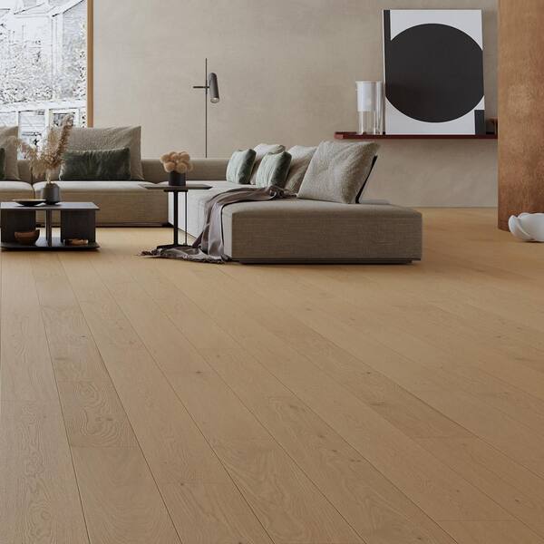 Selkirk Grand Buckland 1/2 in. T x 7.5 in. W Tongue and Groove Wire Brushed Engineered Hardwood Flooring (31.09 sq.ft./case)