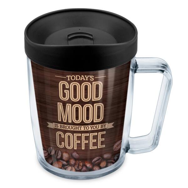 Unbranded 18 oz. Good Mood Coffee Tumbler