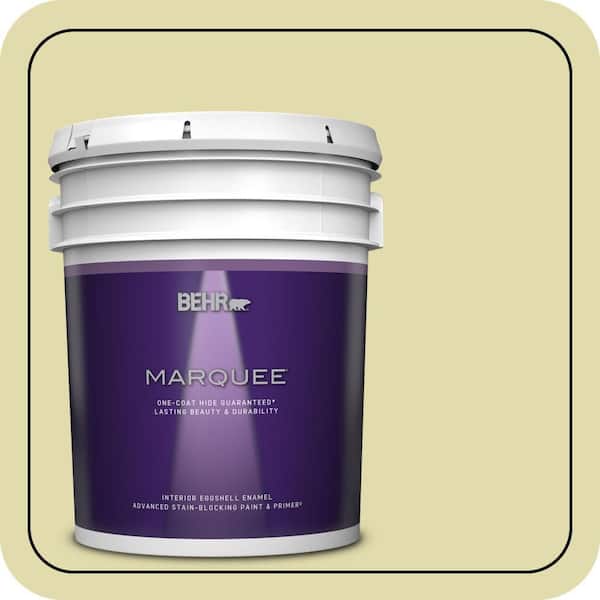 BEHR MARQUEE 5 gal. #400C-3 Dried Palm Eggshell Enamel Interior Paint & Primer