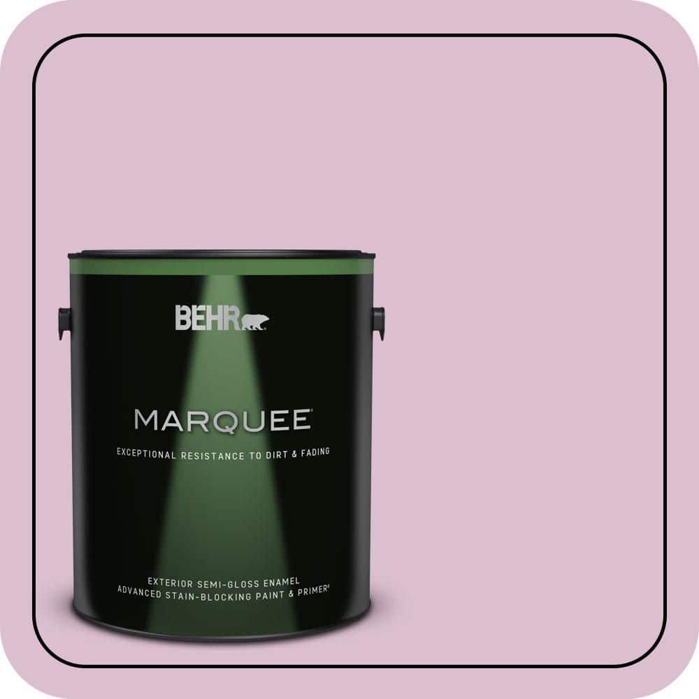 1 gal. #690C-3 Delicate Bloom Semi-Gloss Enamel Exterior Paint & Primer price history on PriceWatchPro