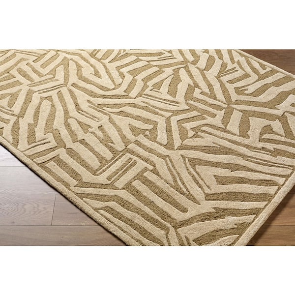 Brook BKO-2370 5 ft. x 7 ft. Beige Handmade, Area Rug