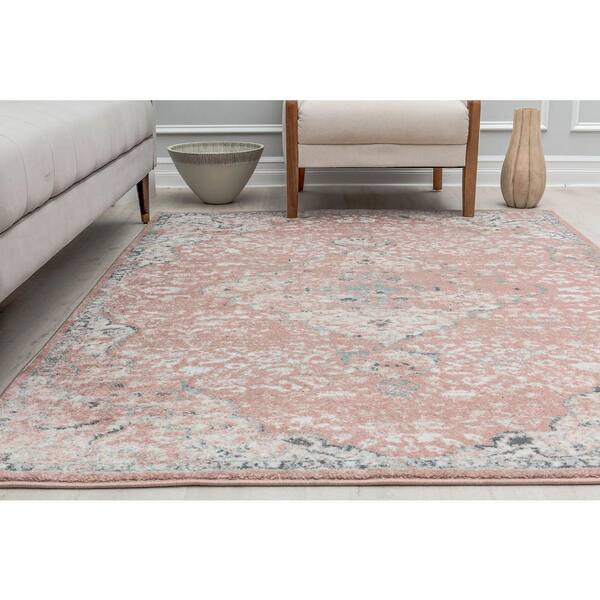 Pink Amaranth 4 ft. x 6 ft. Indoor Area Rug