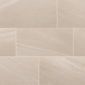 Seville Beige 12 in. x 24 in. Matte Rectified Porcelain Floor and Wall Tile (425.6 sq. ft./Pallet)