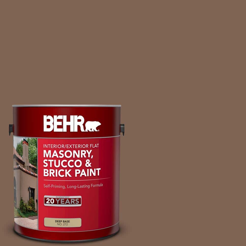 1 gal. #N240-7 Joshua Tree Flat Interior/Exterior Masonry, Stucco and Brick