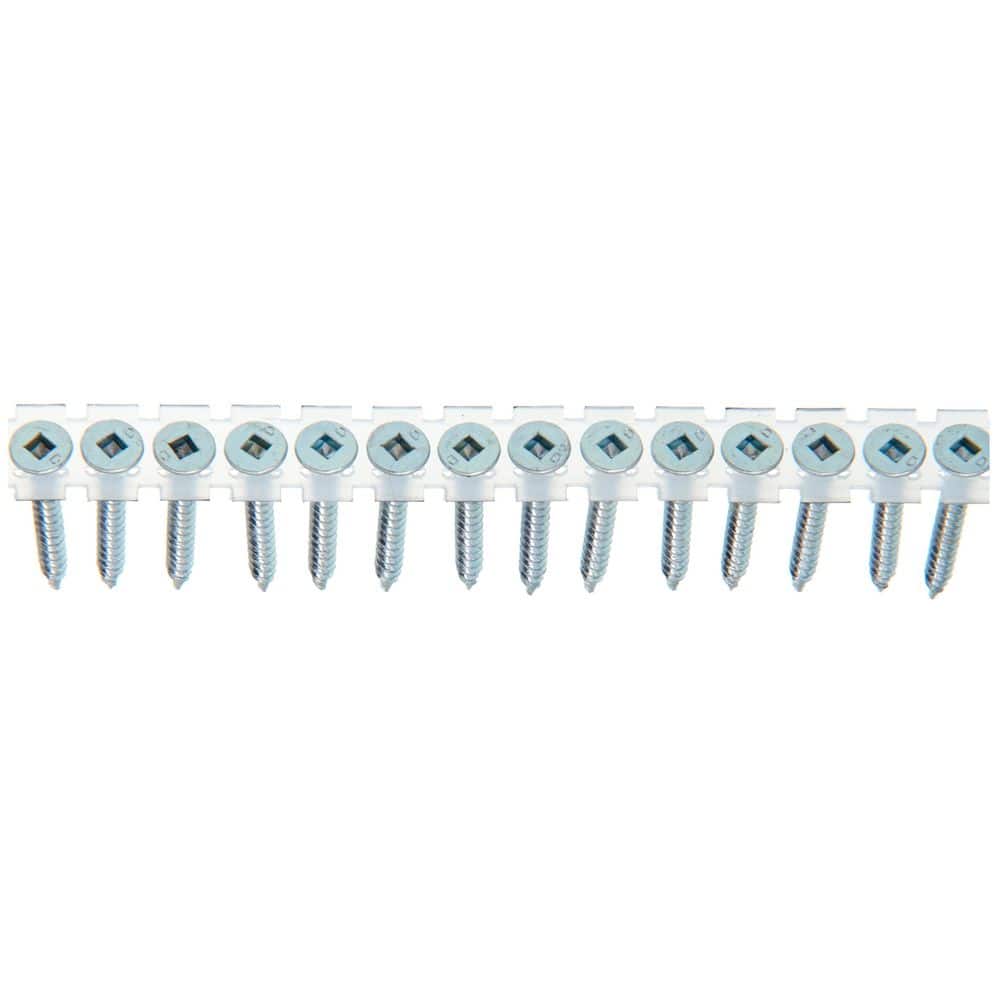 "#8x1-1/2 #2S CLEAR ZINC Flat Head Sharp Point Double Thread (1000 Tub)" price history on PriceWatchPro