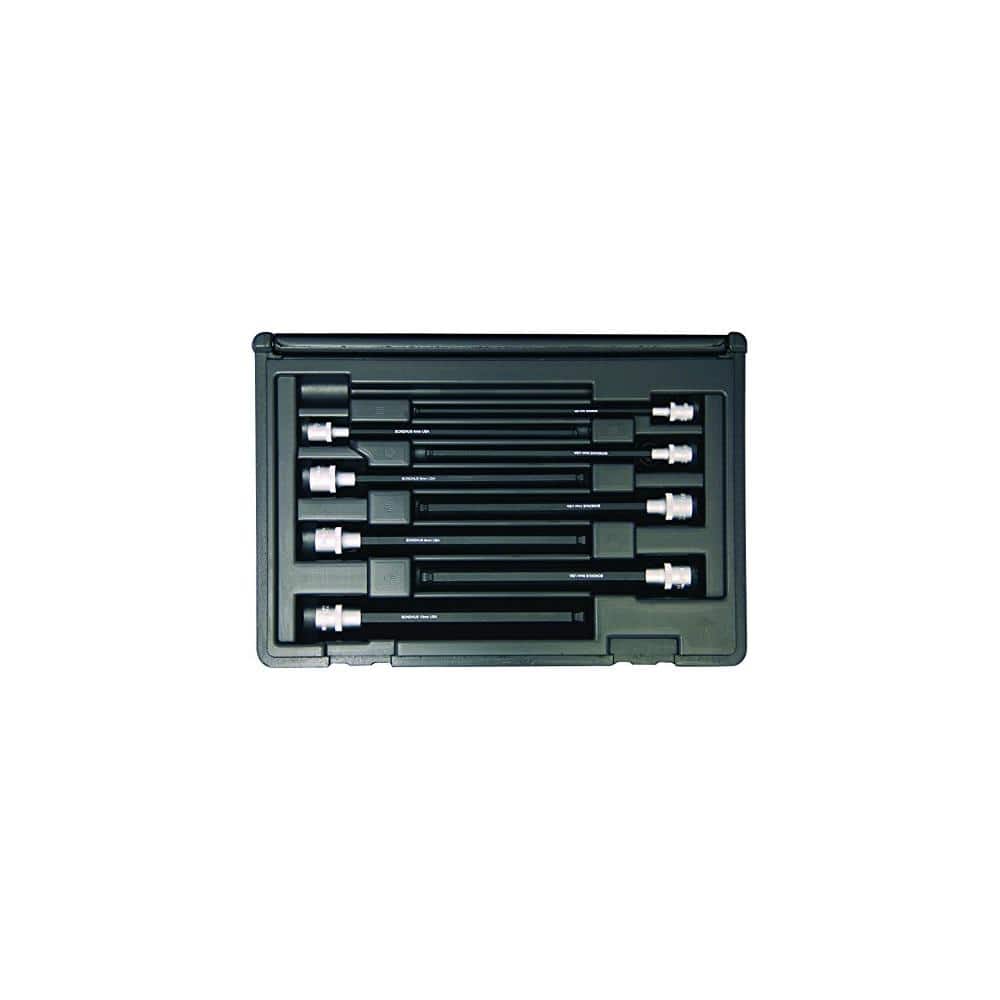Metric Ball End Sockets and Bits Tool Set with ProGuard with Case (8-Piece)