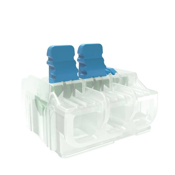 IDEAL - In-Sure Lever Wire Connector, 12 AWG, 3-Port Bag of 10