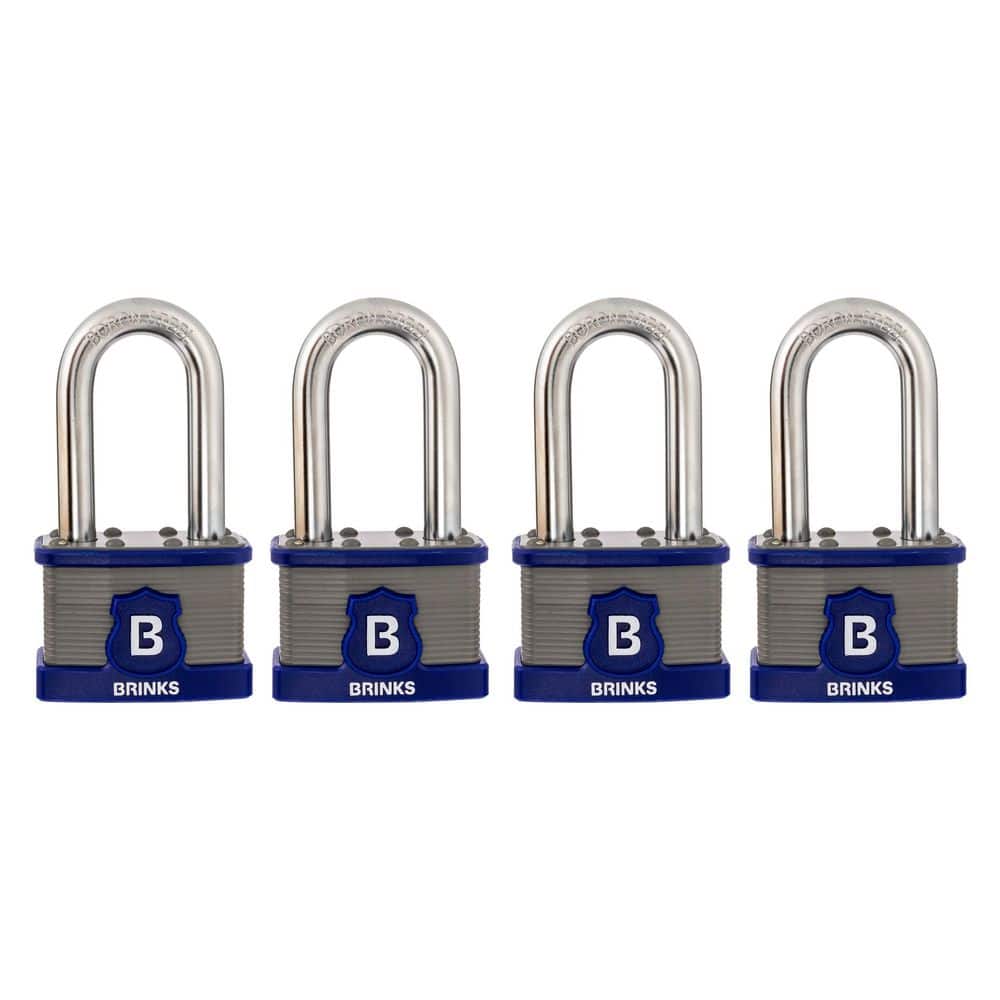 2 in. (50 mm) Commercial-Grade Laminated Steel XT Keyed Padlock, 2 in. Shackle, 4-Pack price history on PriceWatchPro