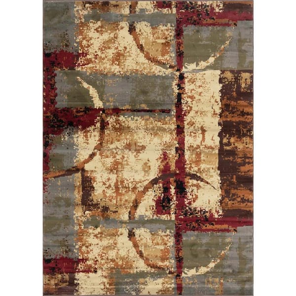 Barista Catuai Multi 7' 1 x 10' 0 Area Rug