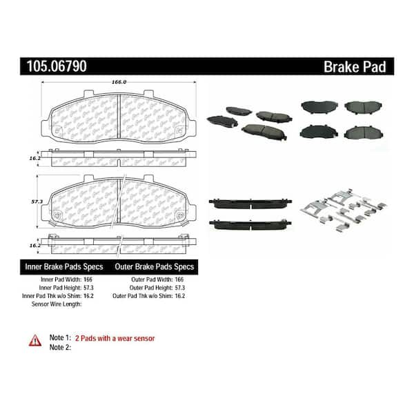 Centric Parts Disc Brake Pad Set
