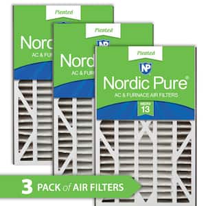 16X25x4 Air Filter Furnace Merv 13 12 Conditioner Pleated Bulk 2 Pack