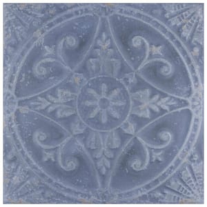Saja Cyan 13 in. x 13 in. Ceramic Floor and Wall Tile (12.0 sq. ft./Case)