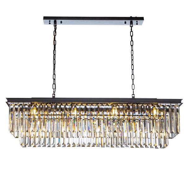 home depot rectangle chandelier